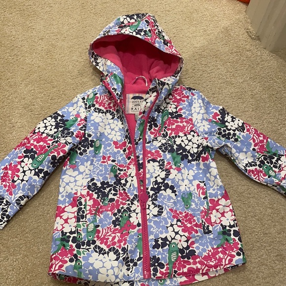 Joules Other - joules fleece lined raincoat, size 3